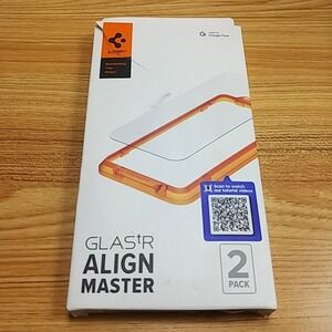 Spigen Google Pixel 8a Screen Protector 2 Pack‎ AlignMaster GLAS.tR AGL07464